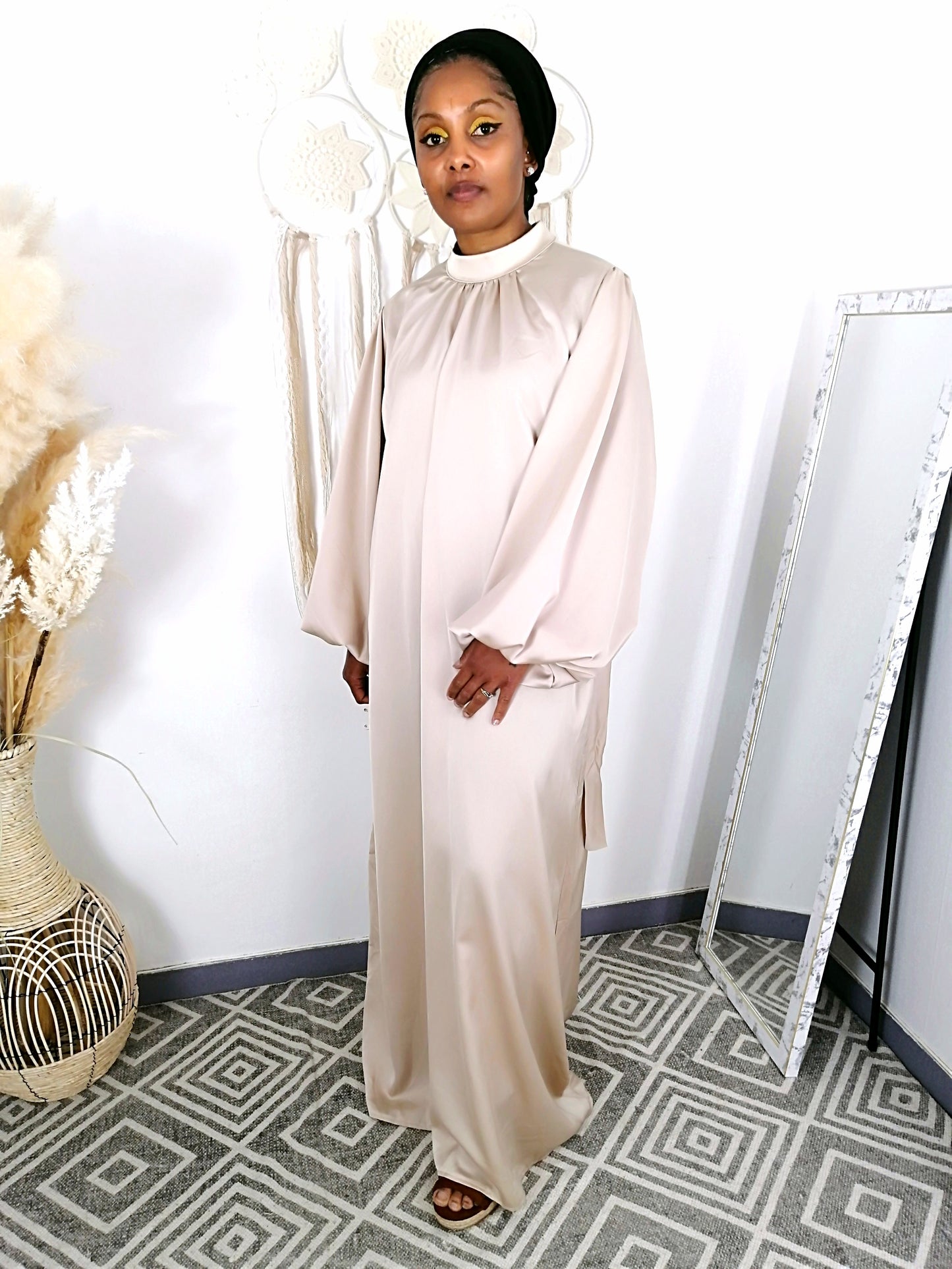 Robe Nathalie Beige