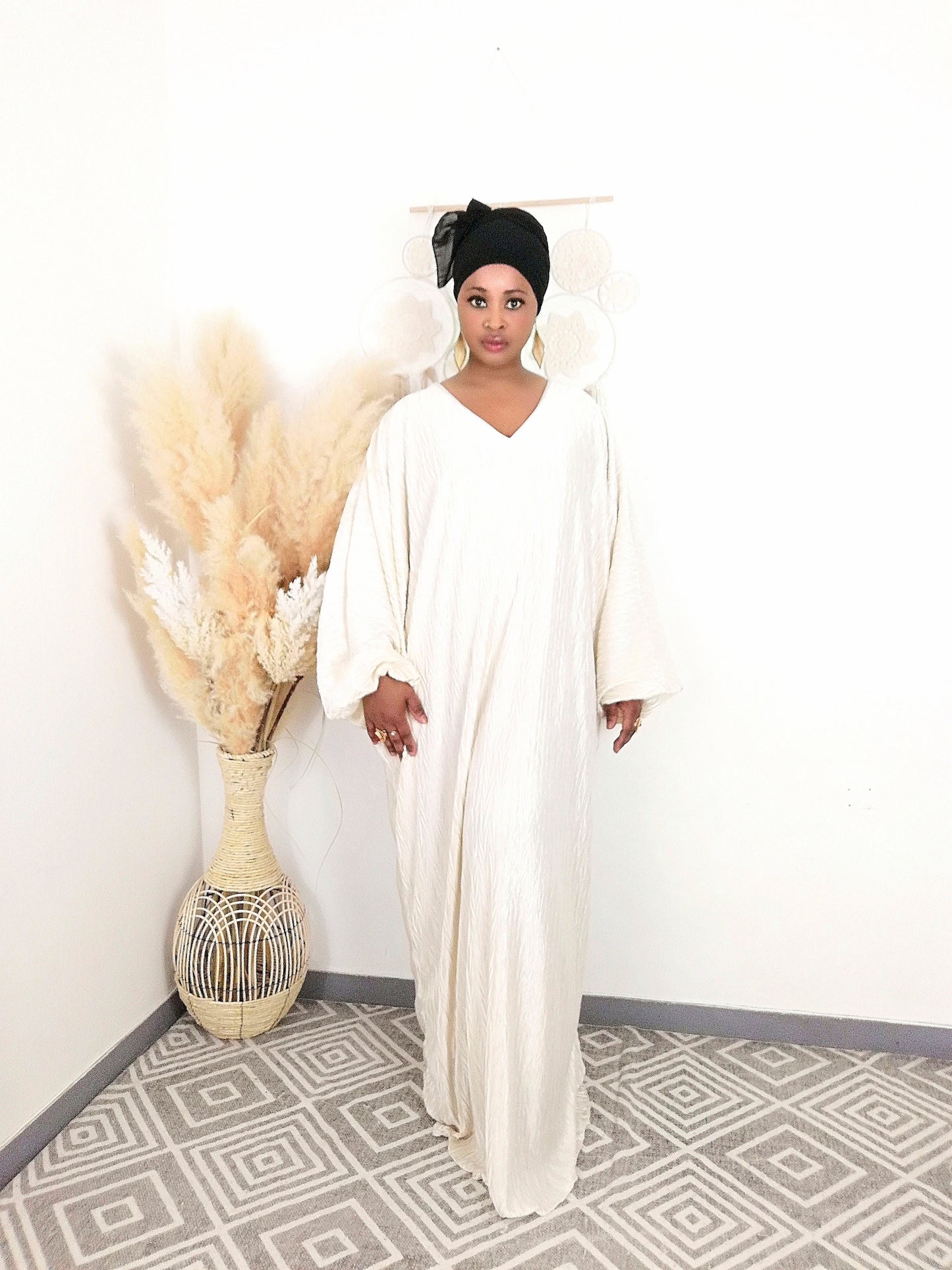Robe Sajda Beige crème