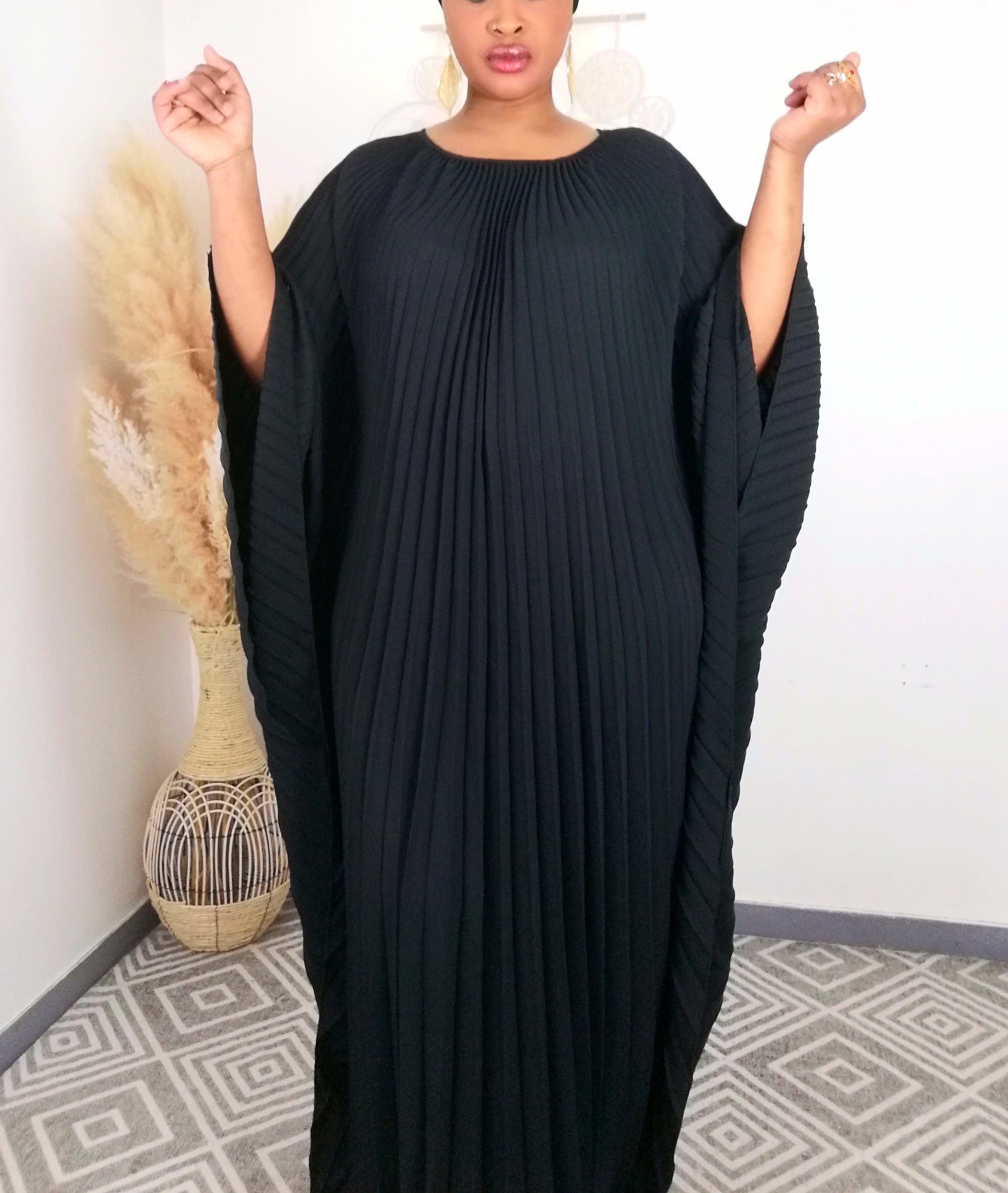 Robe plissée Mayana