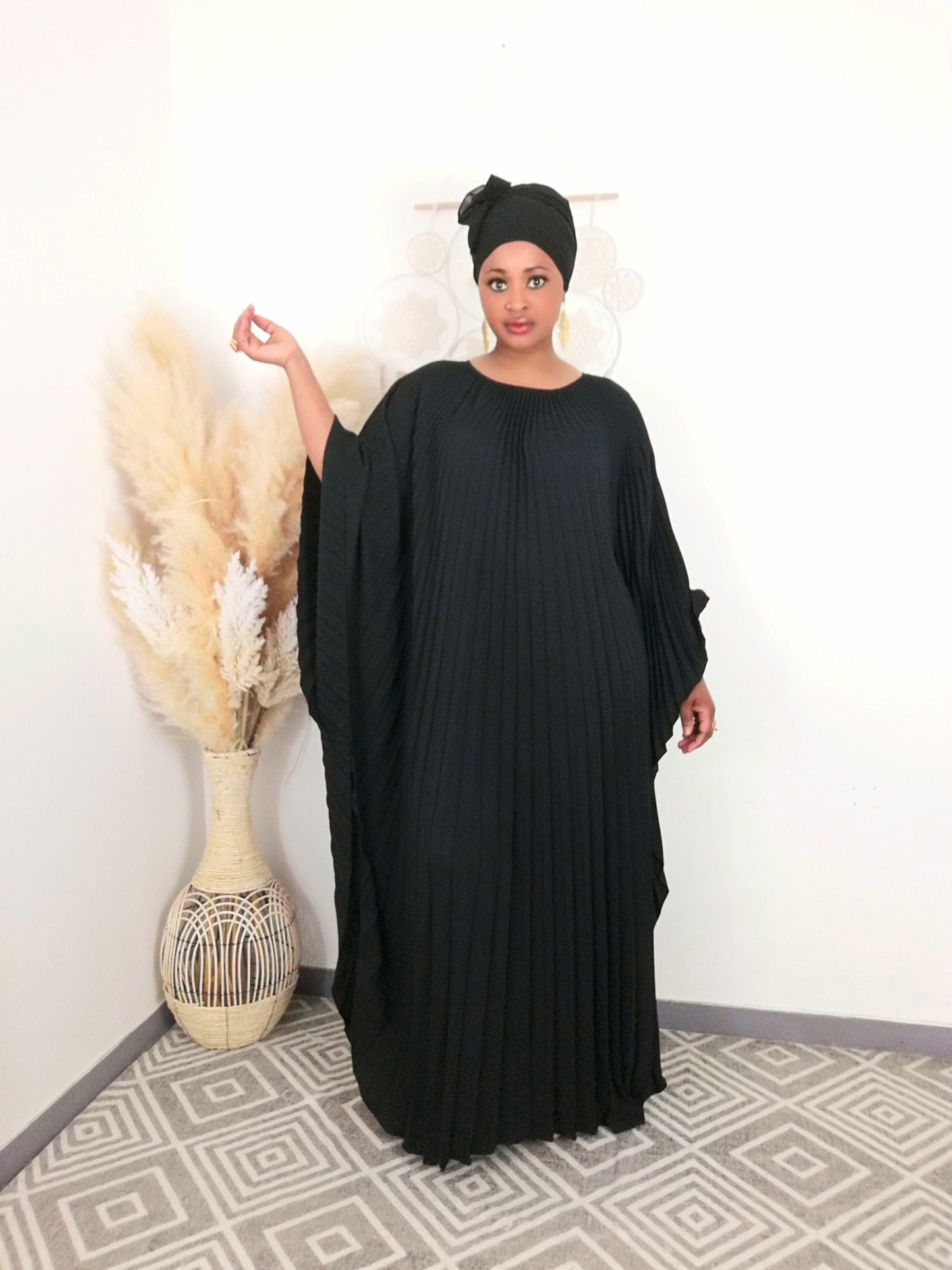Robe plissée Mayana