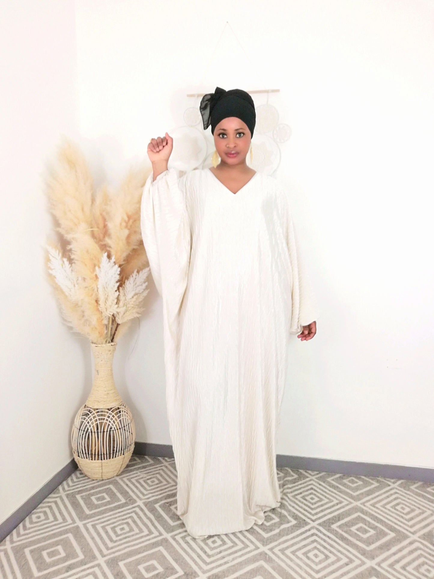 Robe Sajda Beige crème