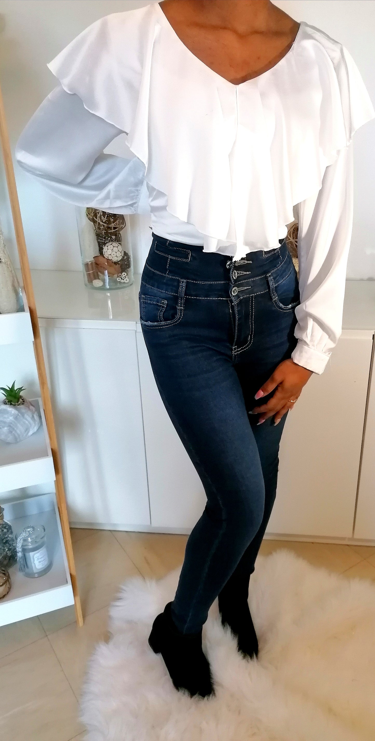 Haut Blanc Satinée