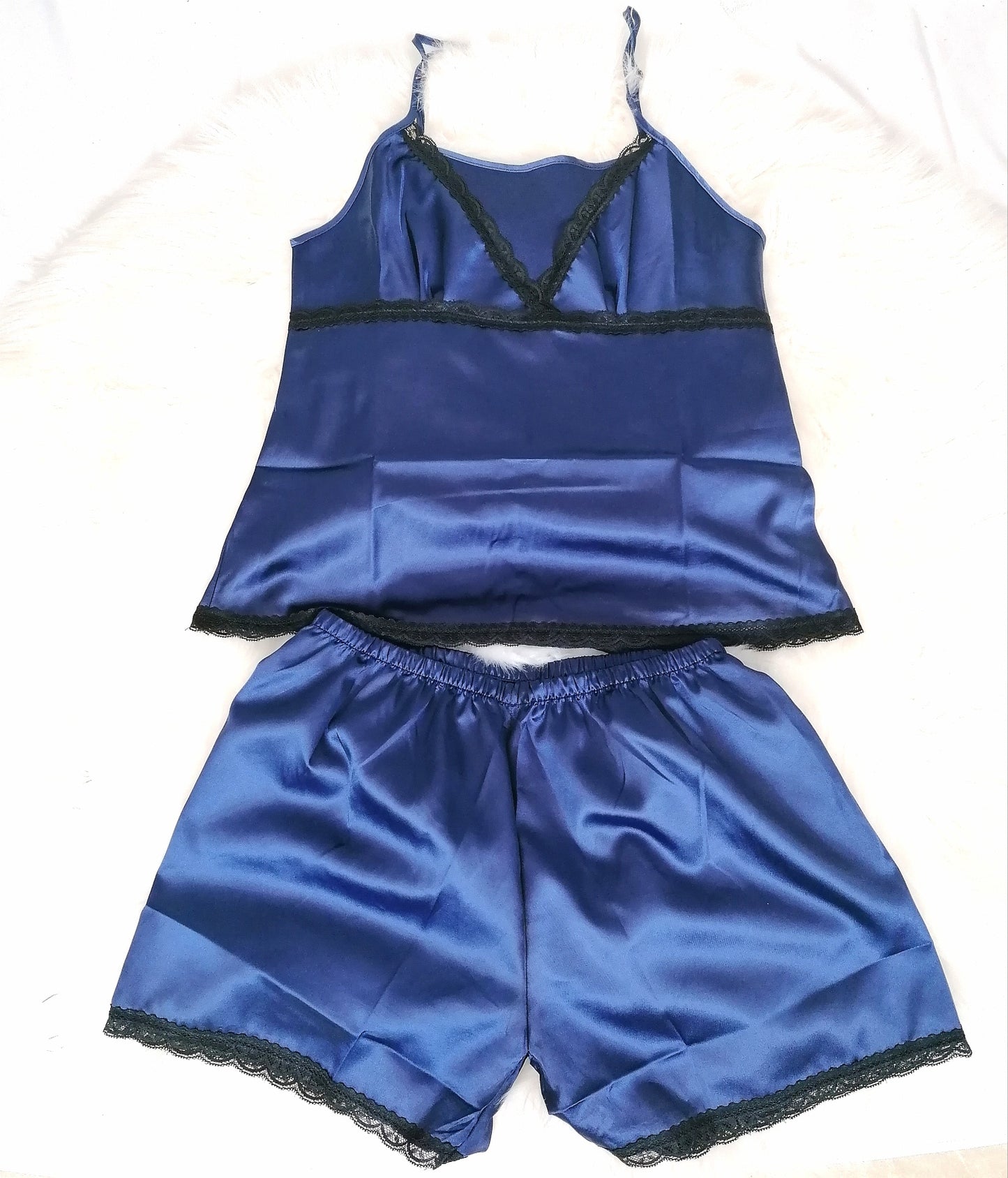 Ensemble Bleu Satin