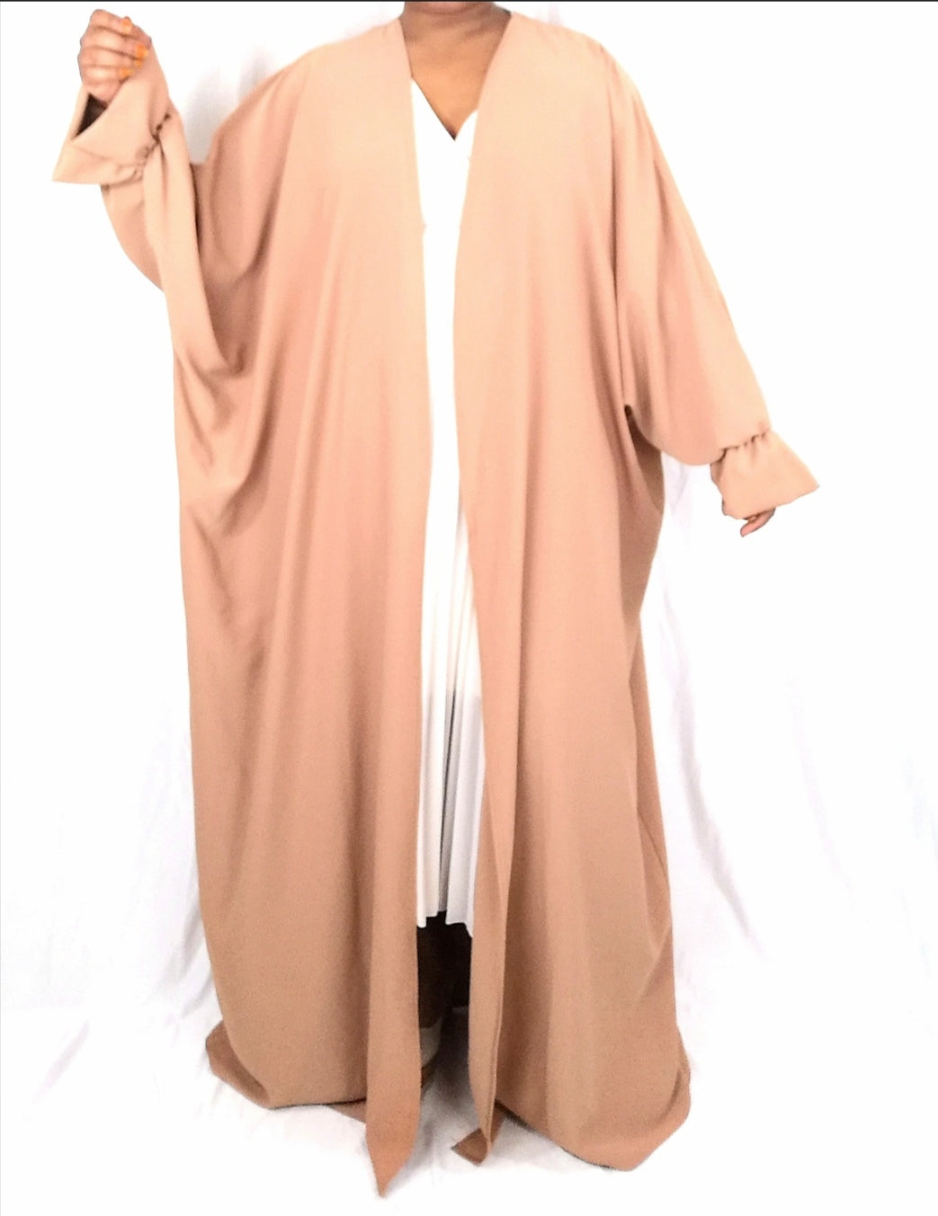 Kimono Papillon marron claire