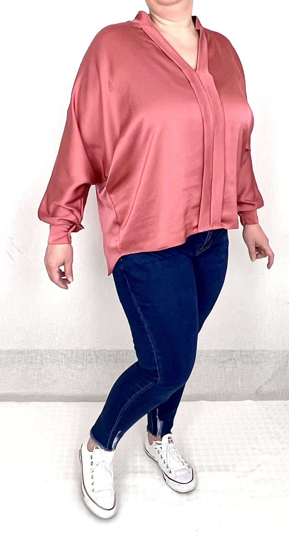 Blouse en Satin