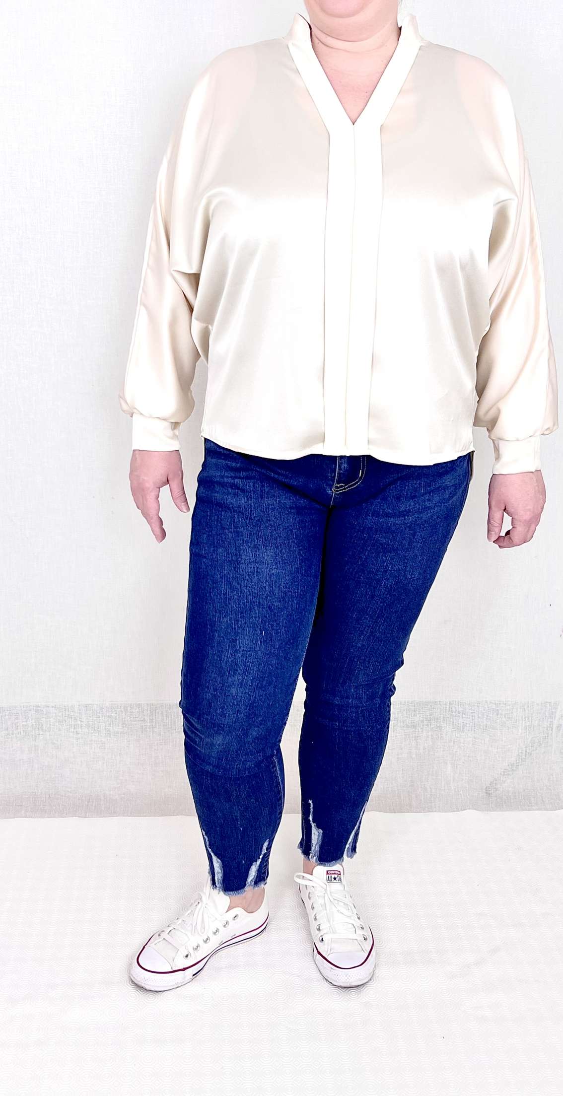 Blouse en Satin