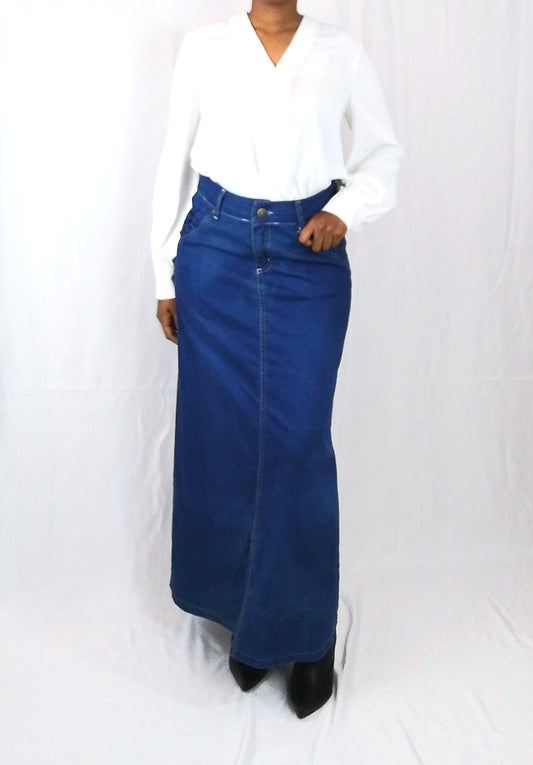 jupe en Jean Taille Haute