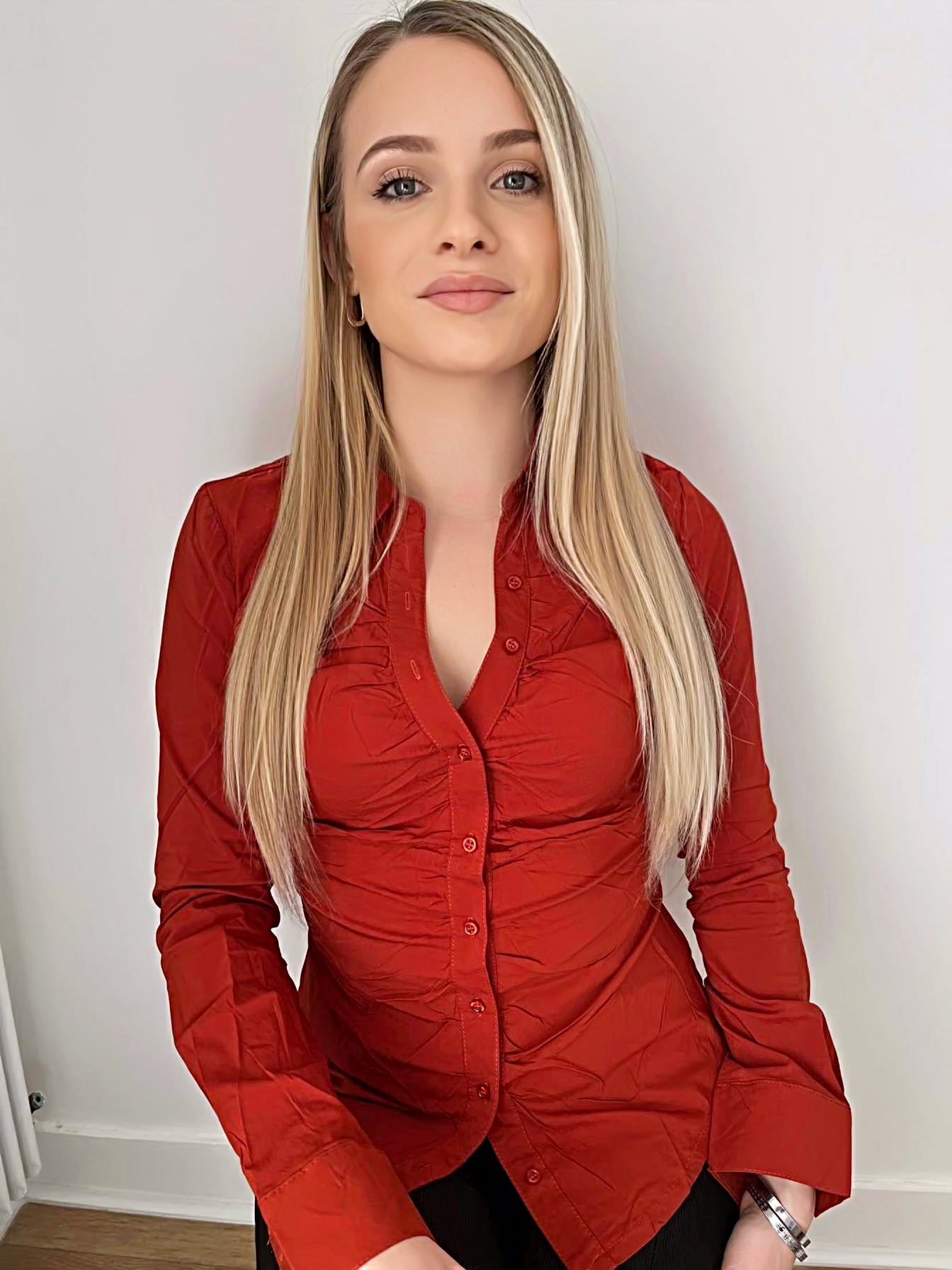 Chemise bordeaux