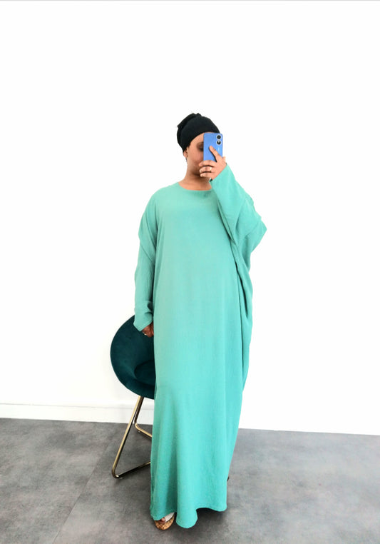Abaya djazz Vert
