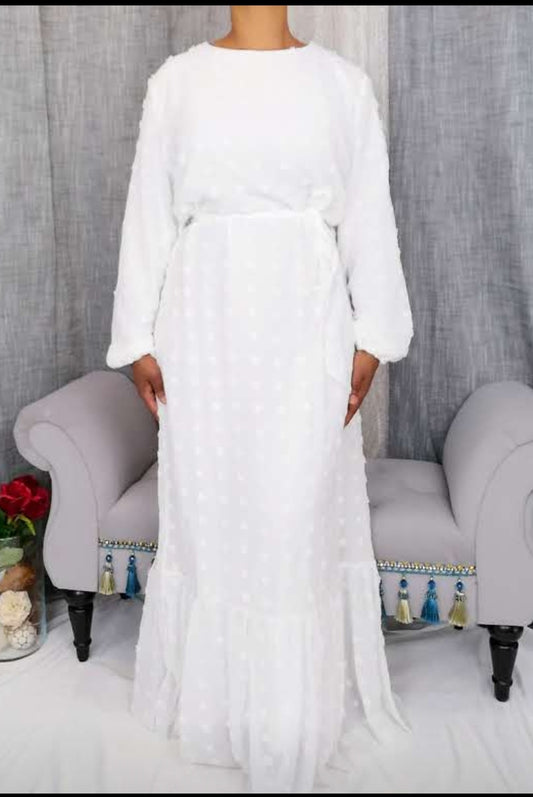Robe blanche large