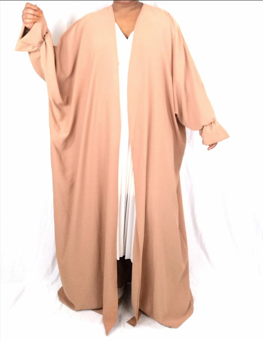Kimono Papillon marron claire