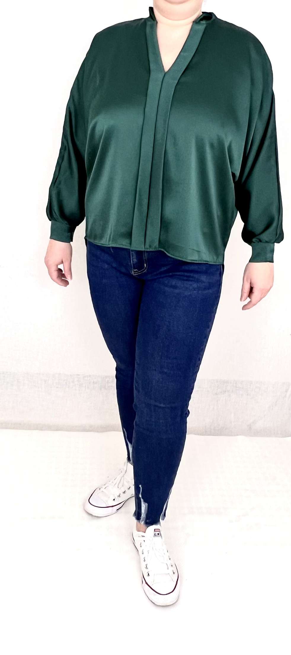 Blouse en Satin