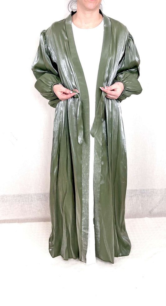 Kimono brillant vert